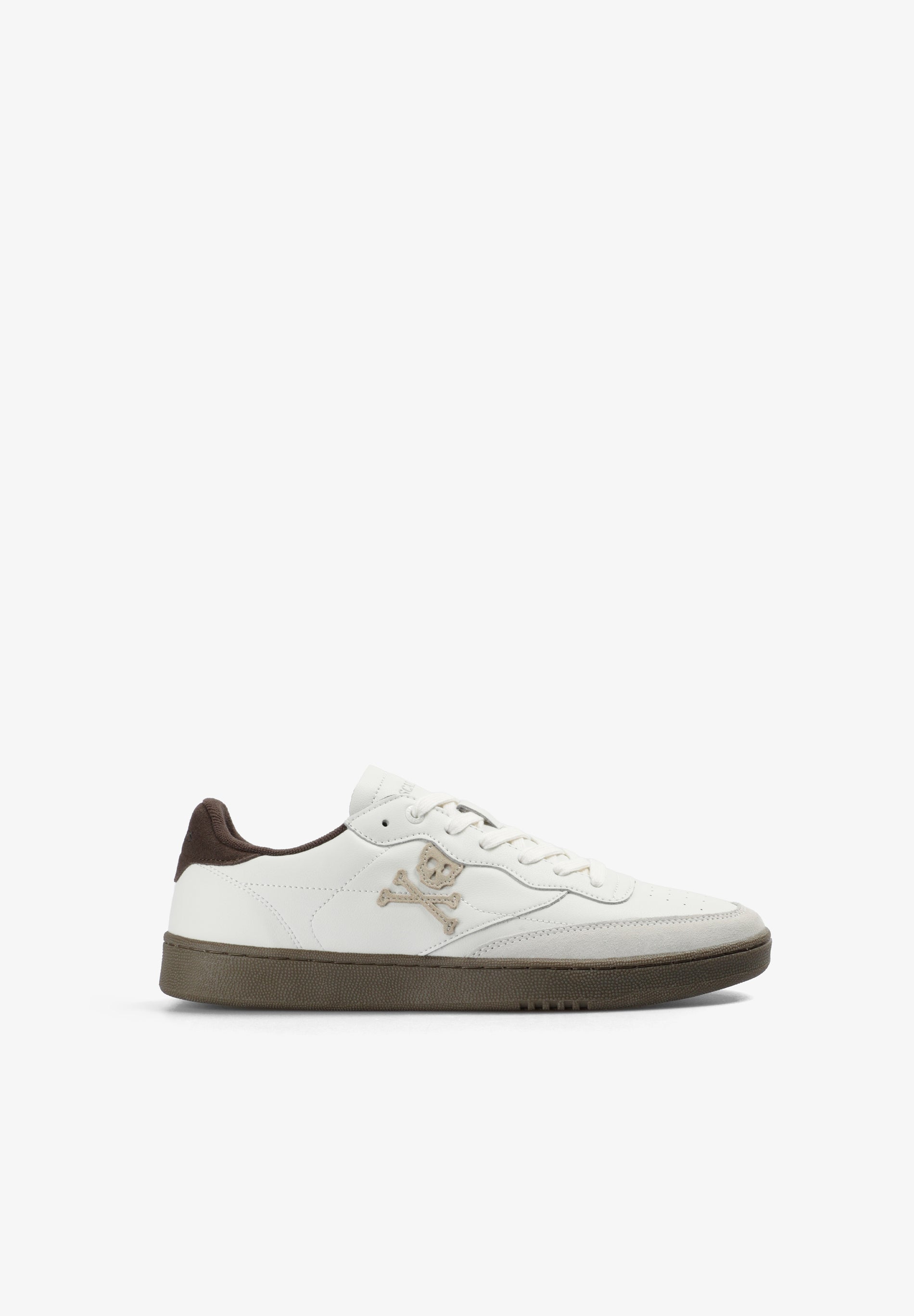 LEATHER SKULL SNEAKERS
