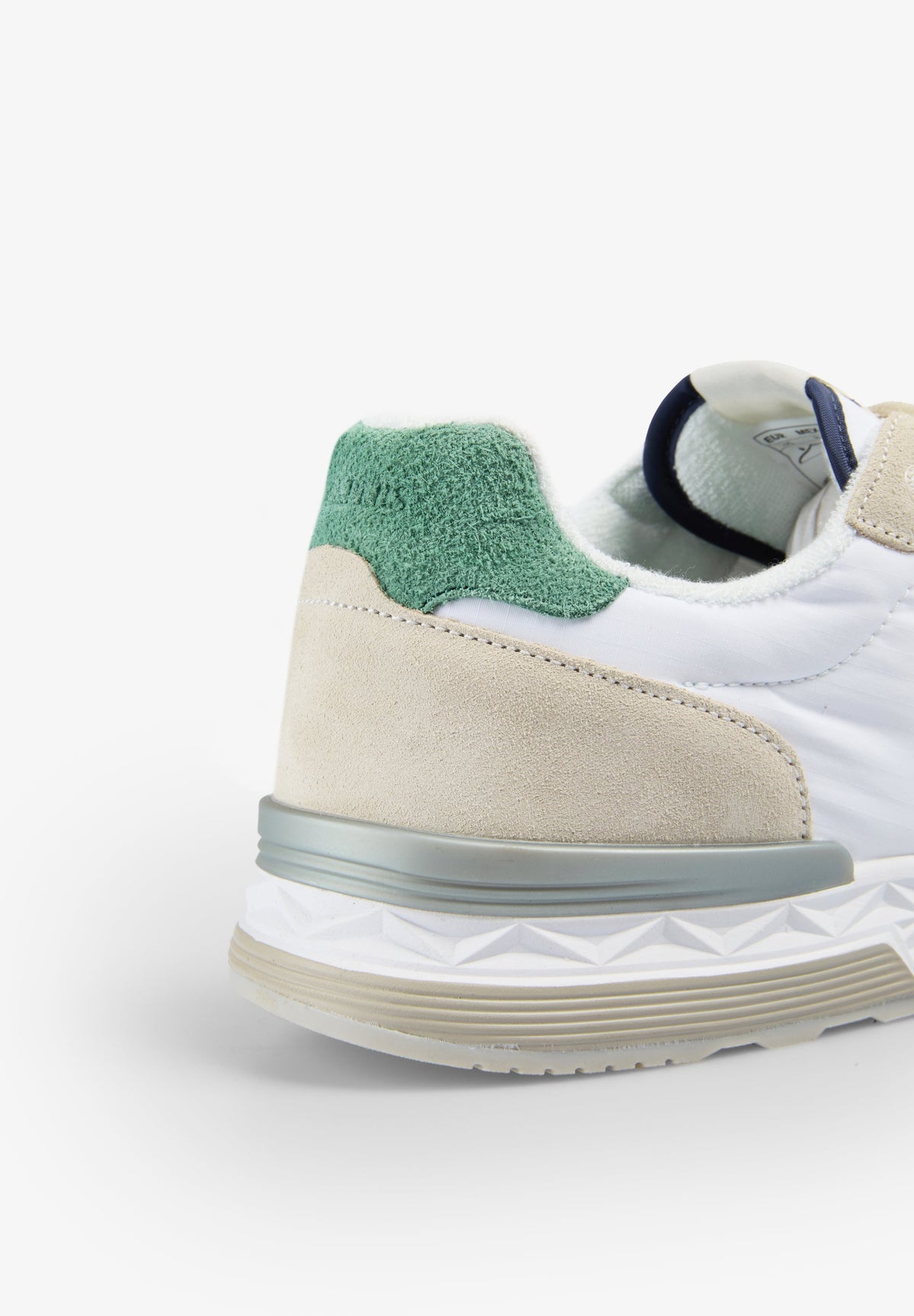 CONTRAST SUEDE SNEAKERS