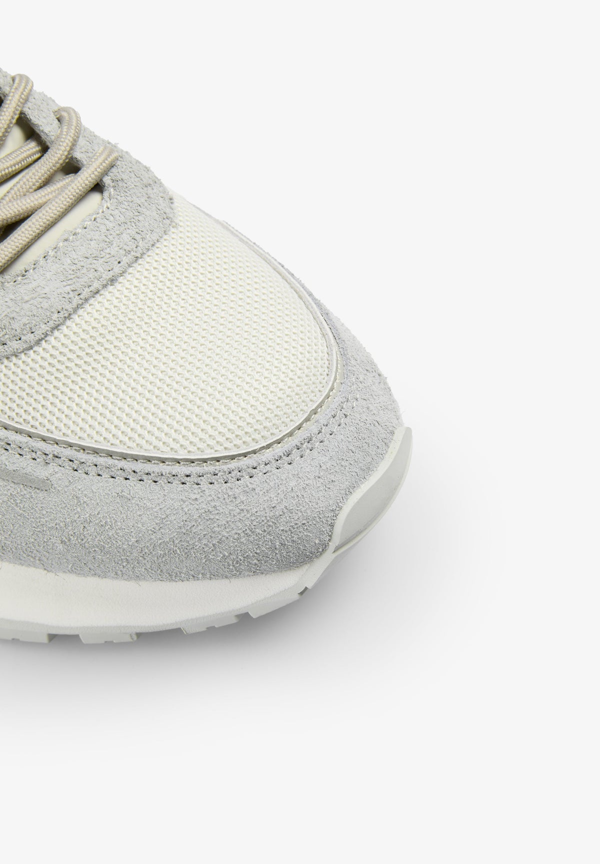 COMBINED LEATHER SNEAKERS