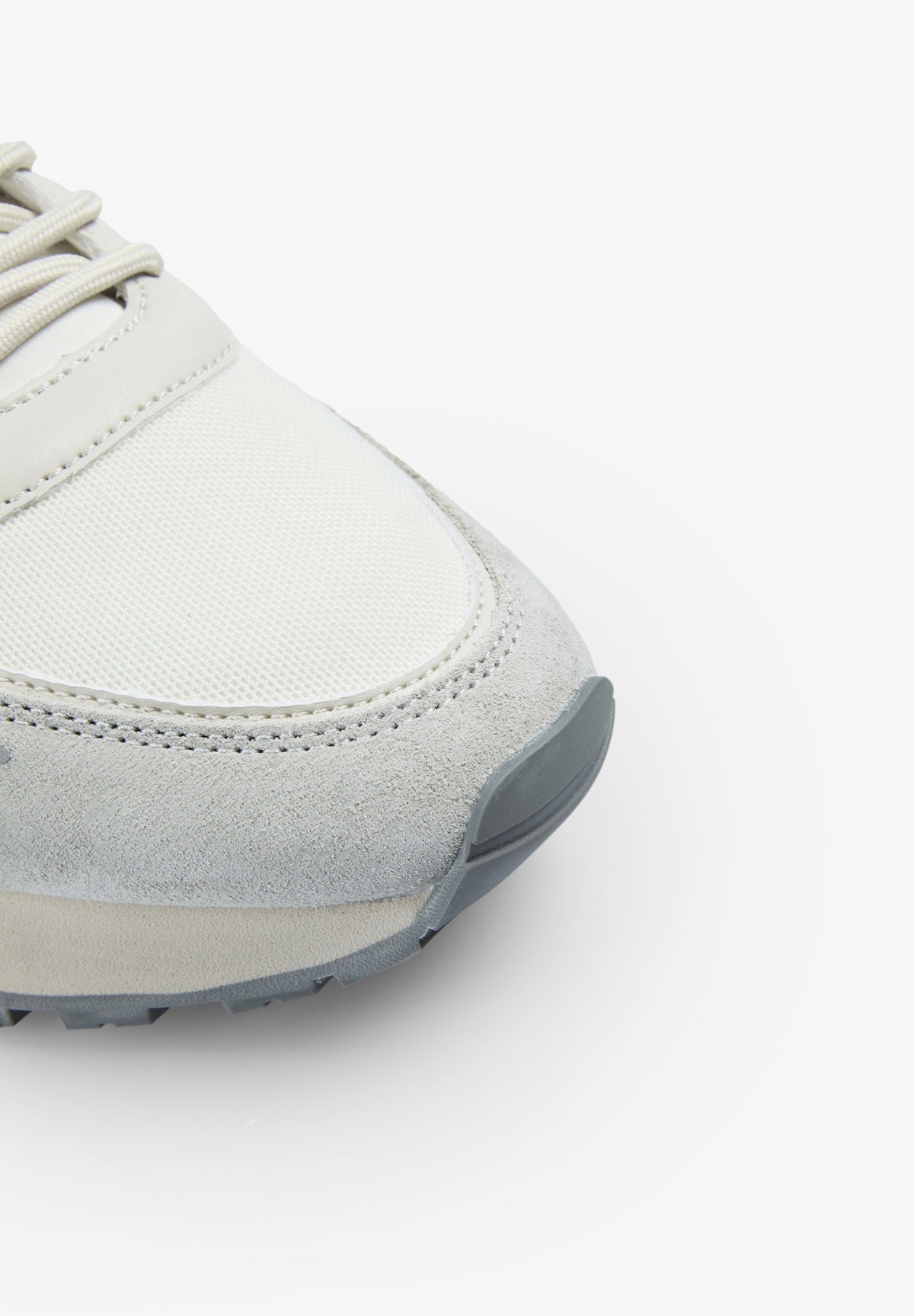 COMBINED LEATHER SNEAKERS