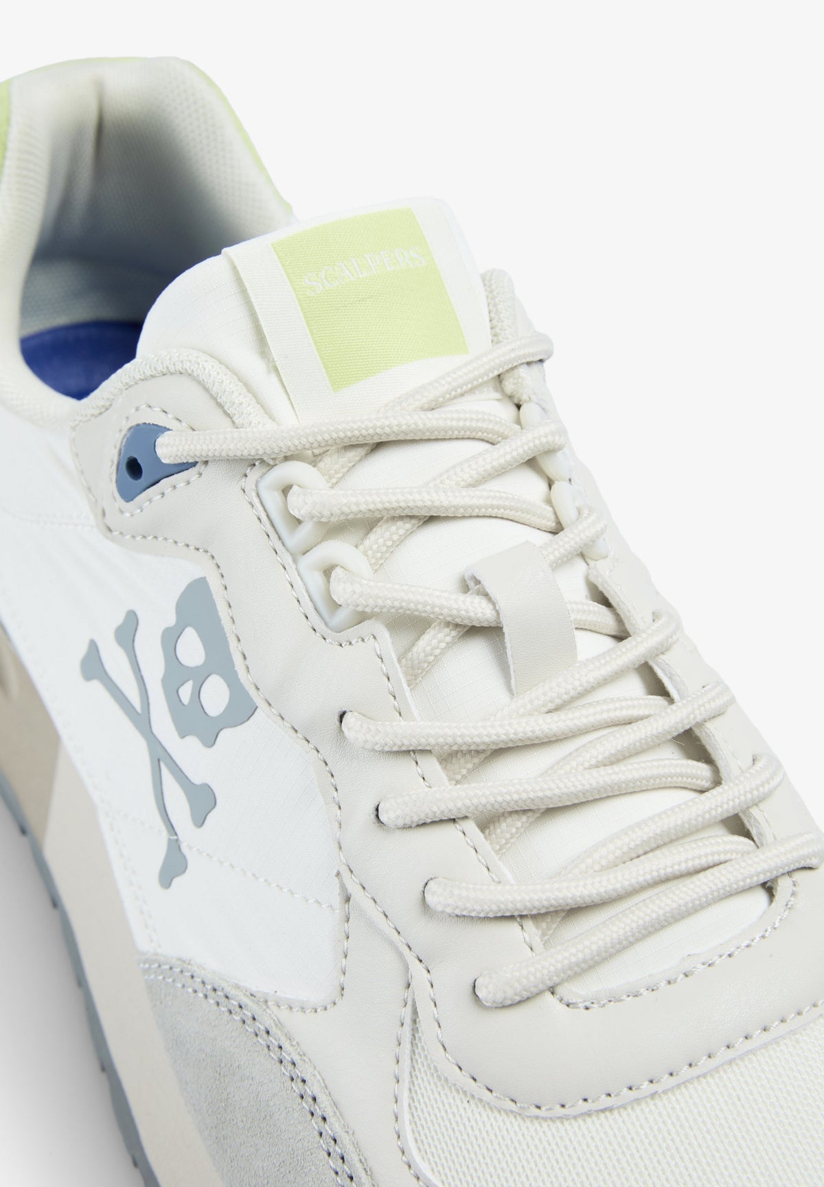 COMBINED LEATHER SNEAKERS