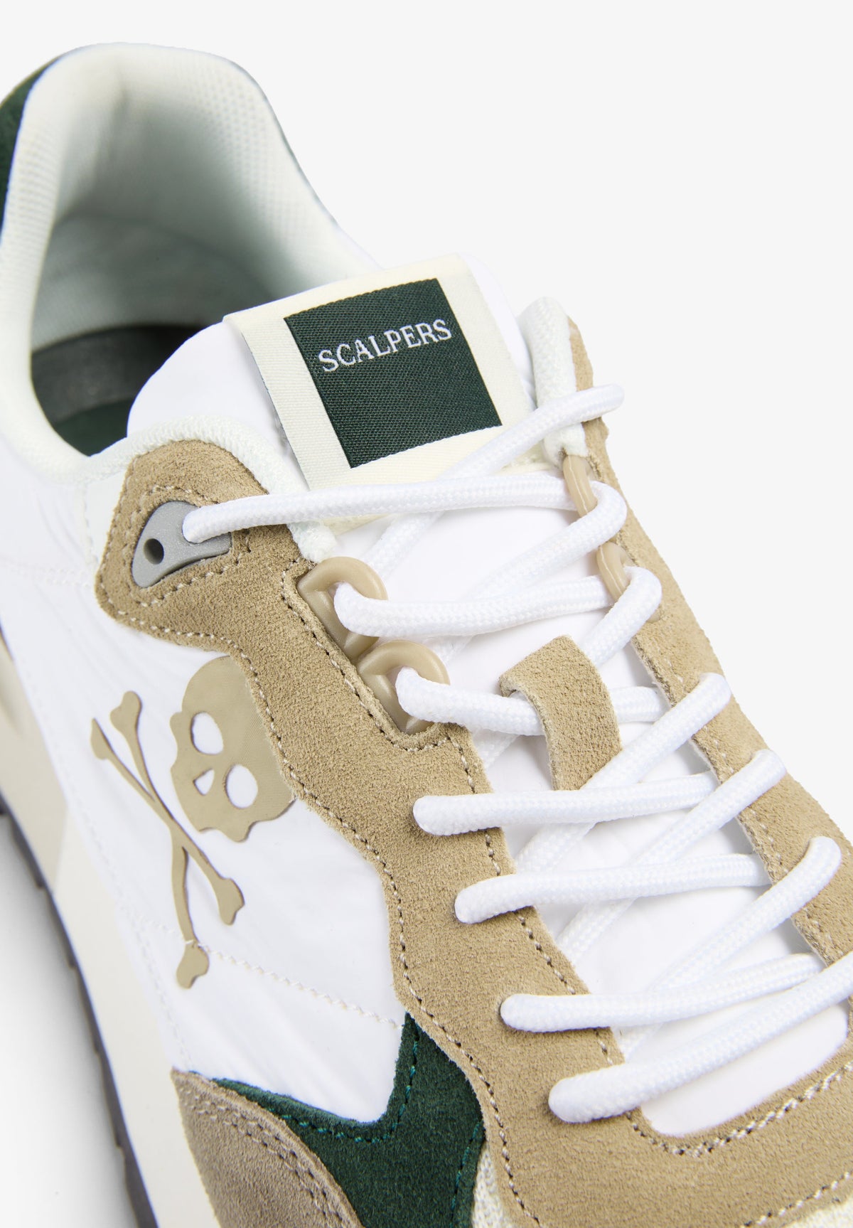 COMBINED LEATHER SNEAKERS