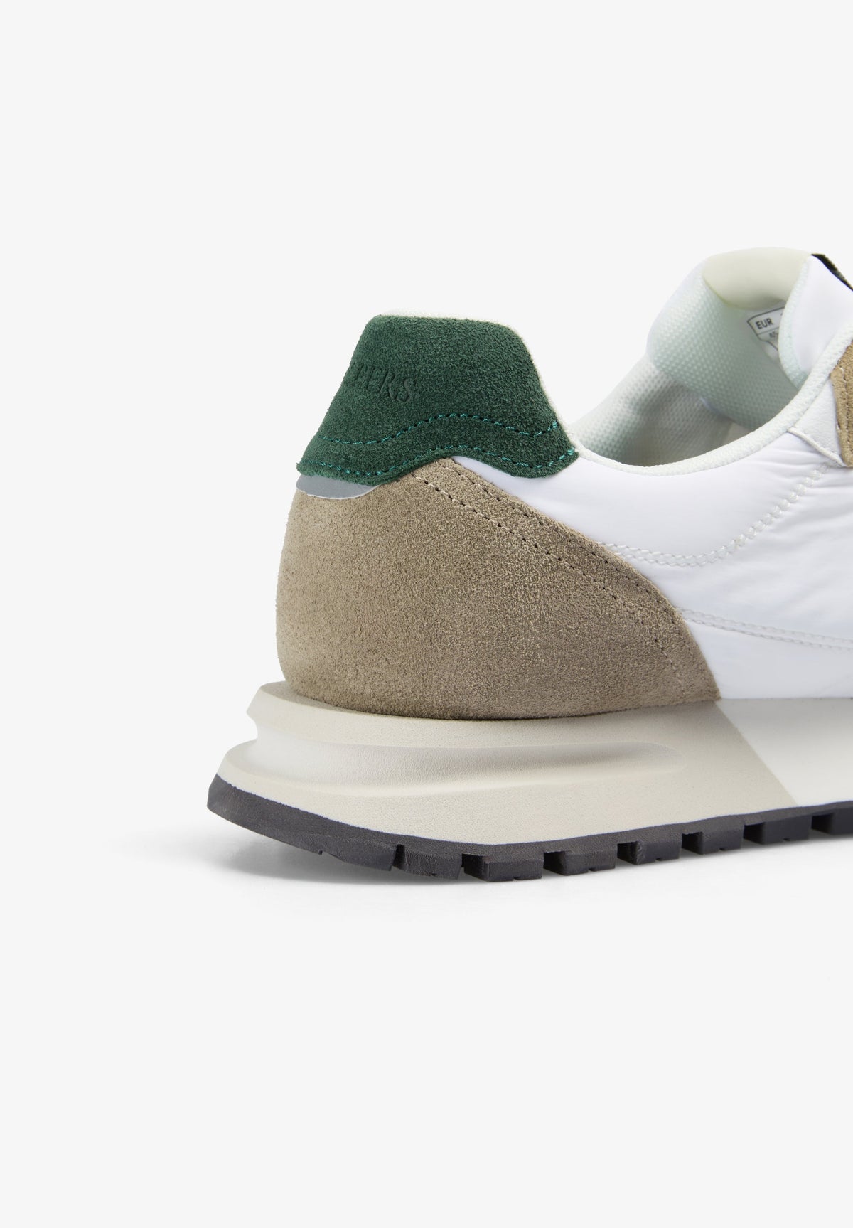COMBINED LEATHER SNEAKERS