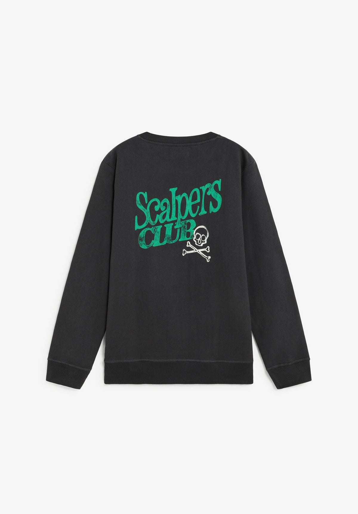 CONTRAST PRINT SWEATSHIRT
