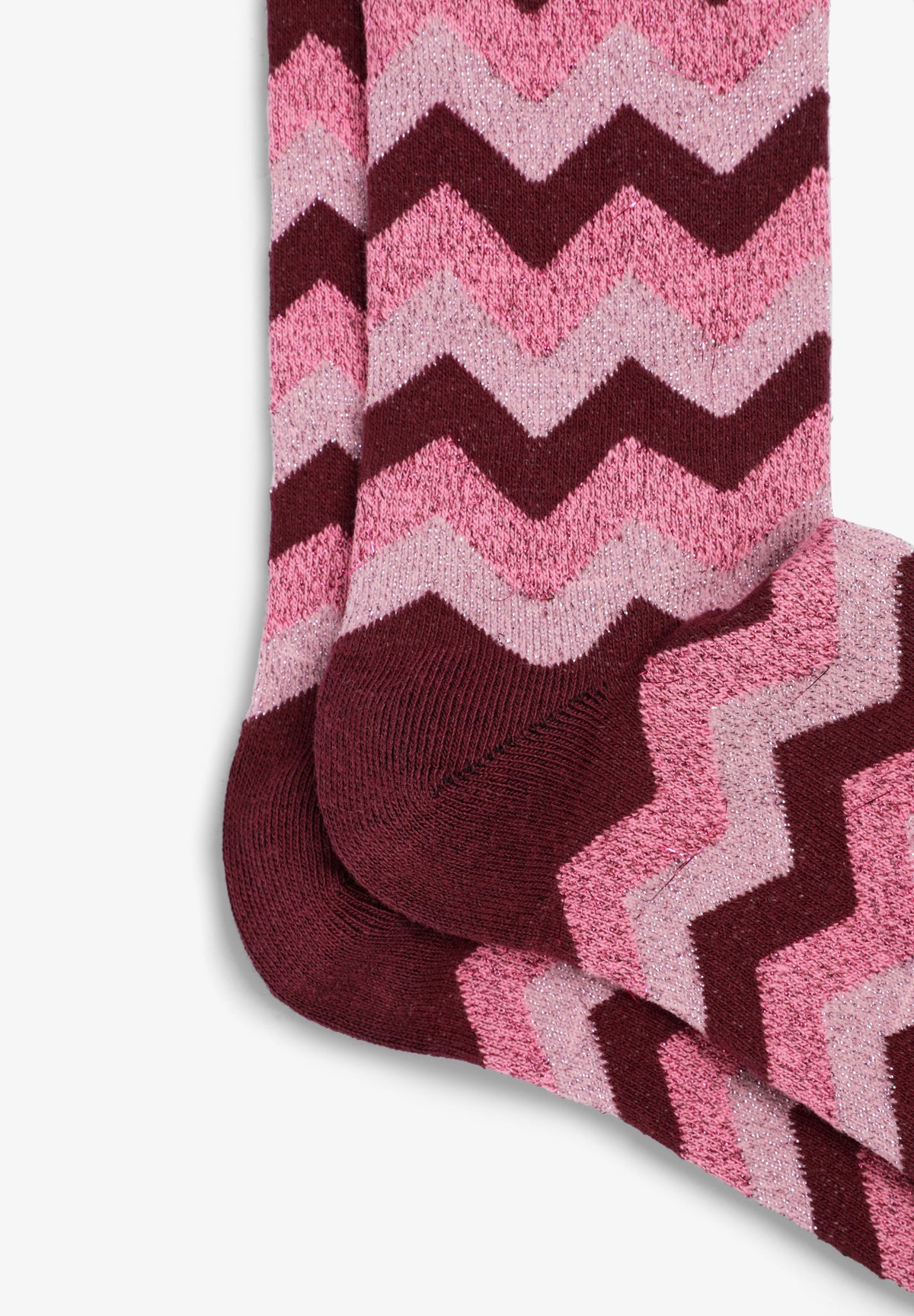 ZIGZAG LUREX SOCKS