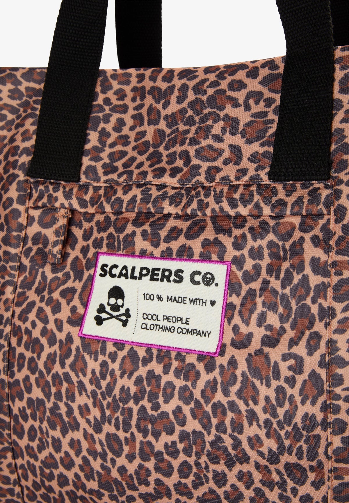 ANIMAL PRINT TOTE BAG