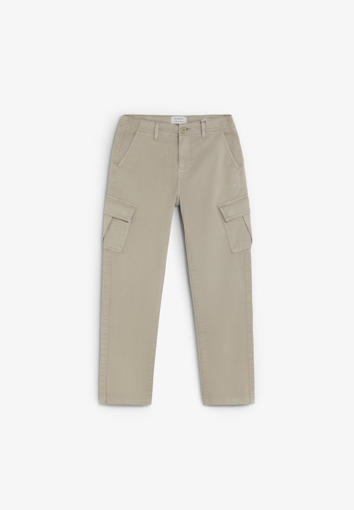 SLIM FIT CARGO TROUSERS