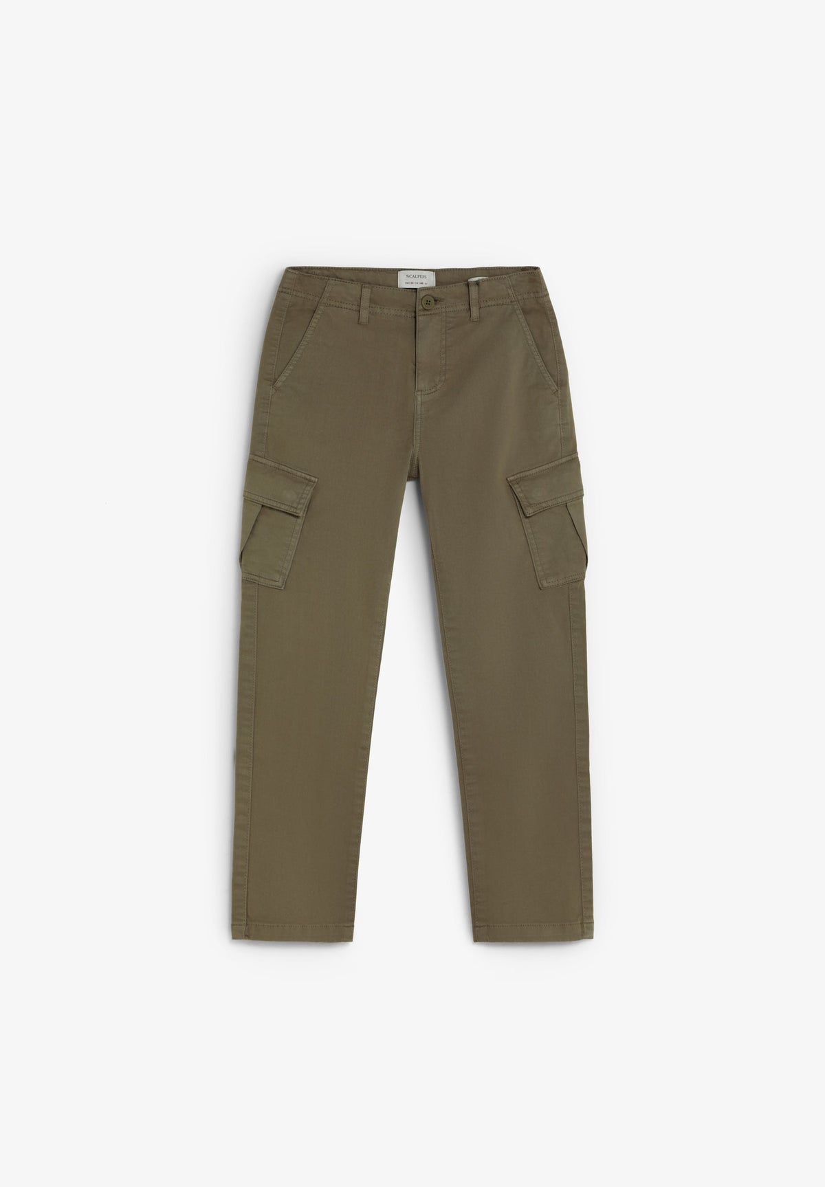 SLIM FIT CARGO TROUSERS