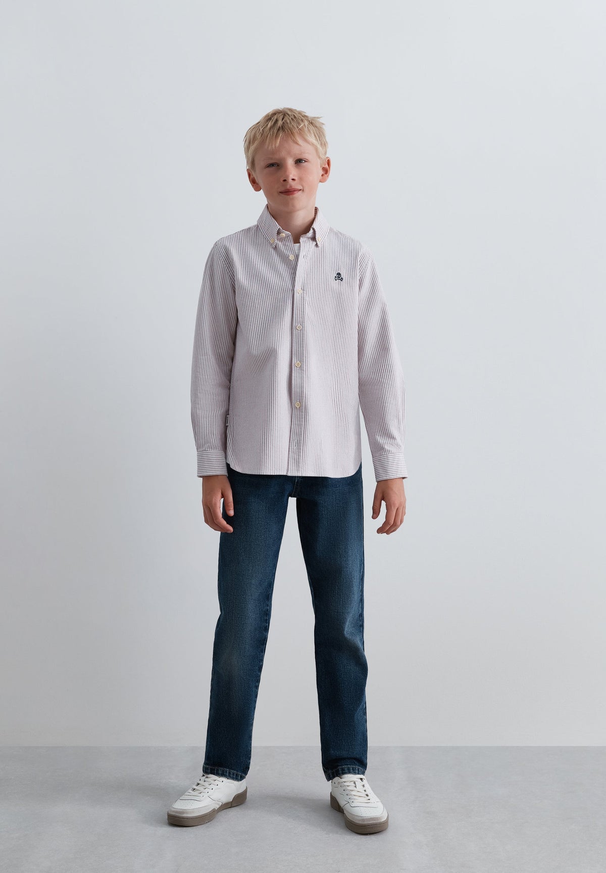 STRIPED OXFORD SHIRT