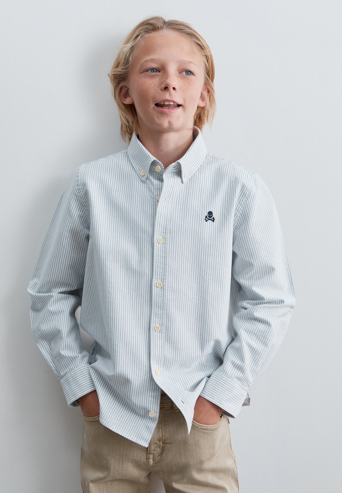 STRIPED OXFORD SHIRT