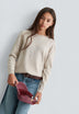 RHINESTONE SKULL SWEATER