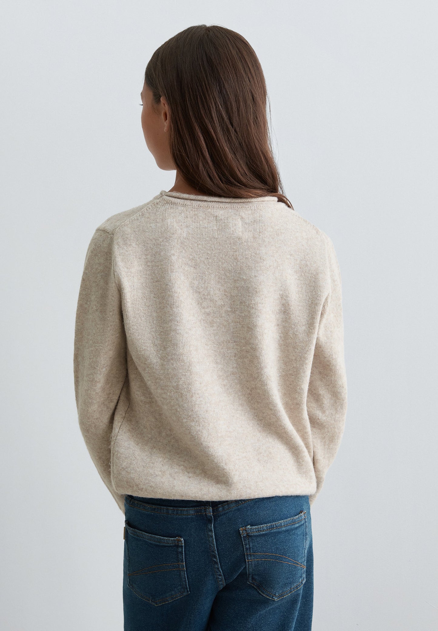RHINESTONE SKULL SWEATER