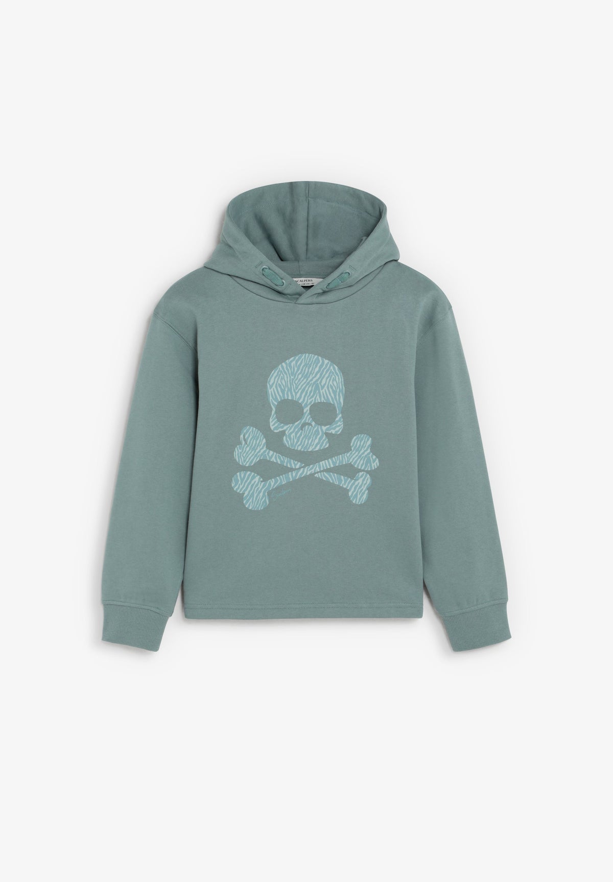 ANIMAL PRINT SKULL HOODIE