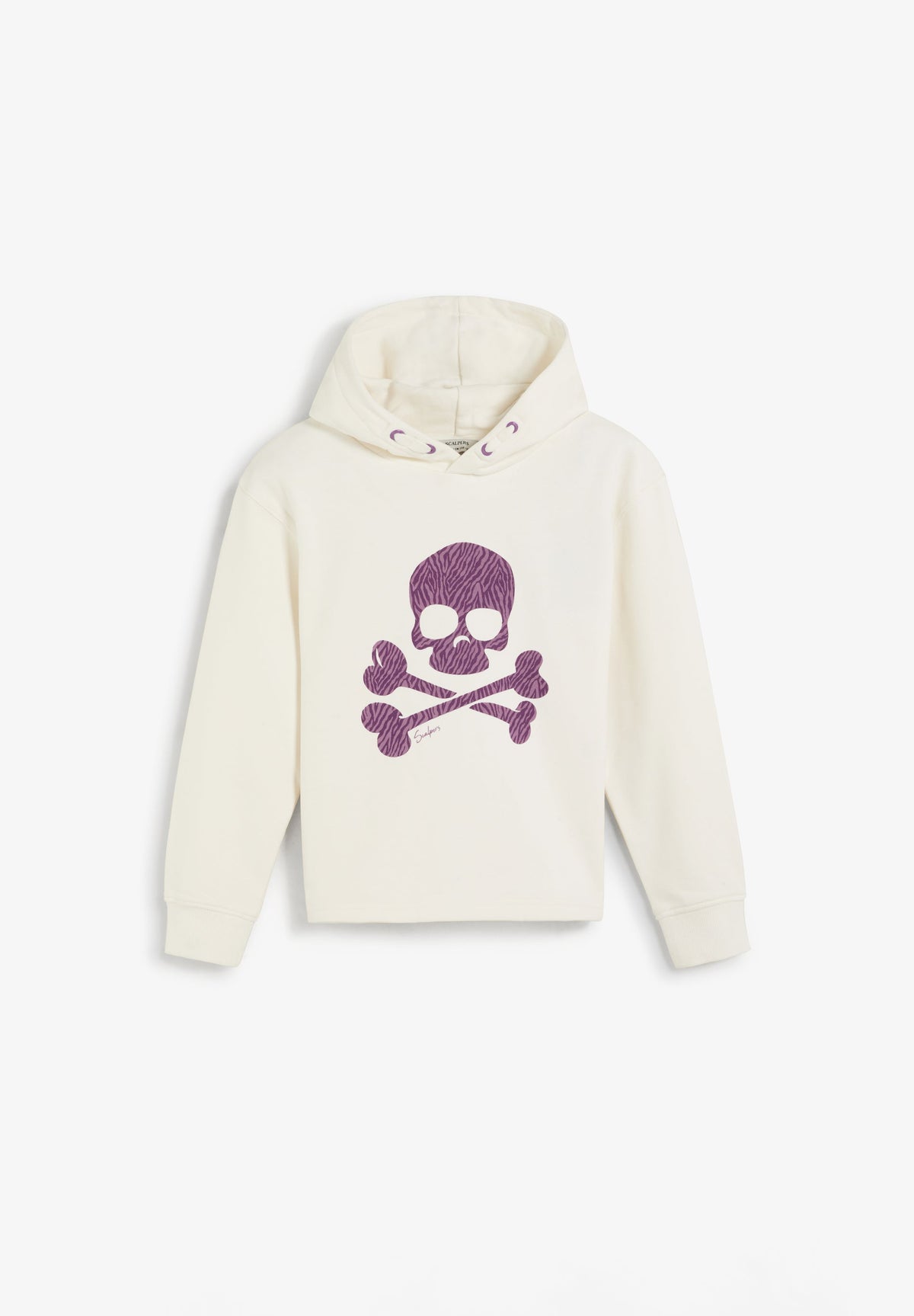 ANIMAL PRINT SKULL HOODIE