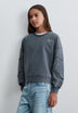 SWEATSHIRT WITH DETAIL ON THE SLEEVE