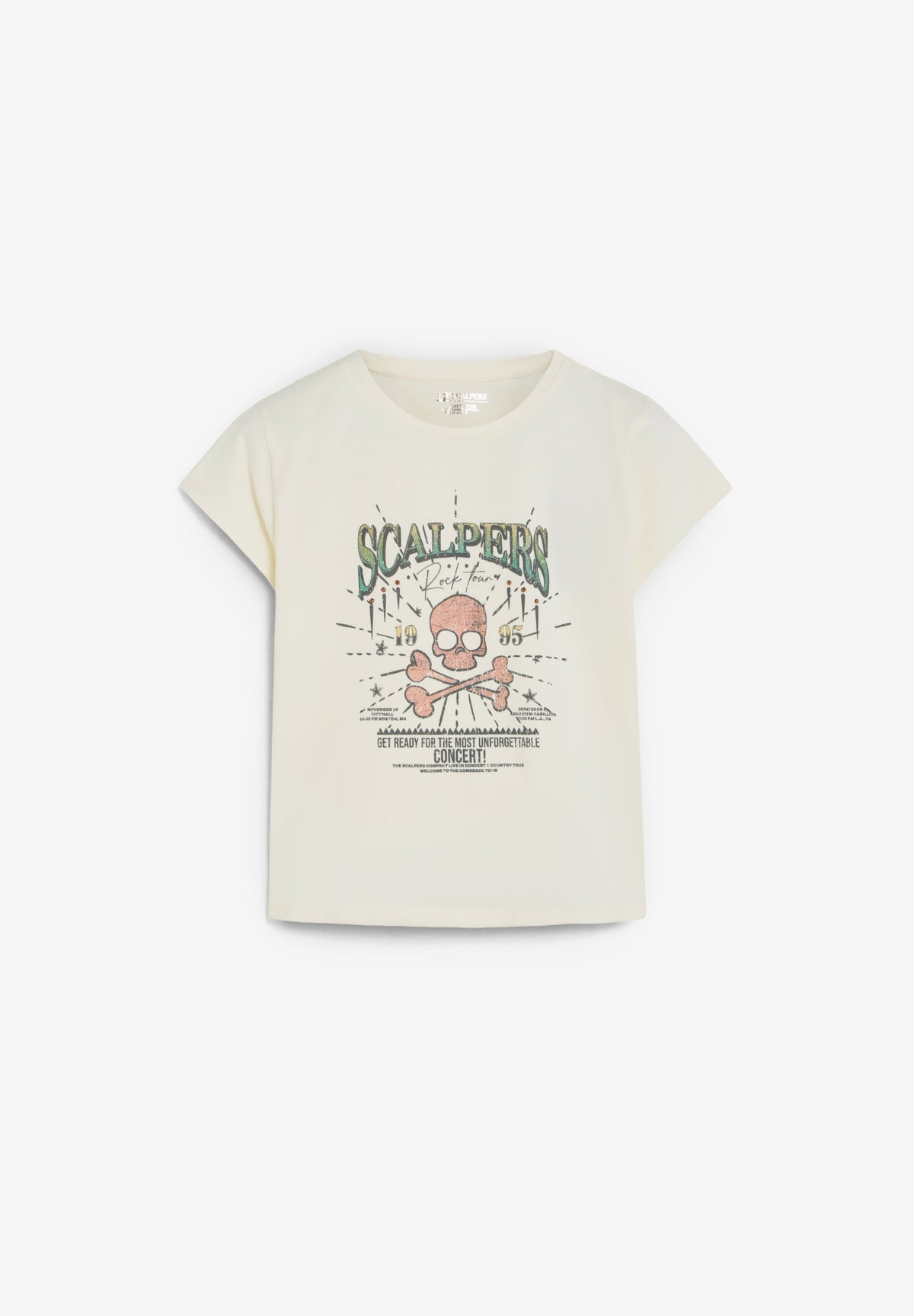 T-SHIRT WITH FRONT PRINT