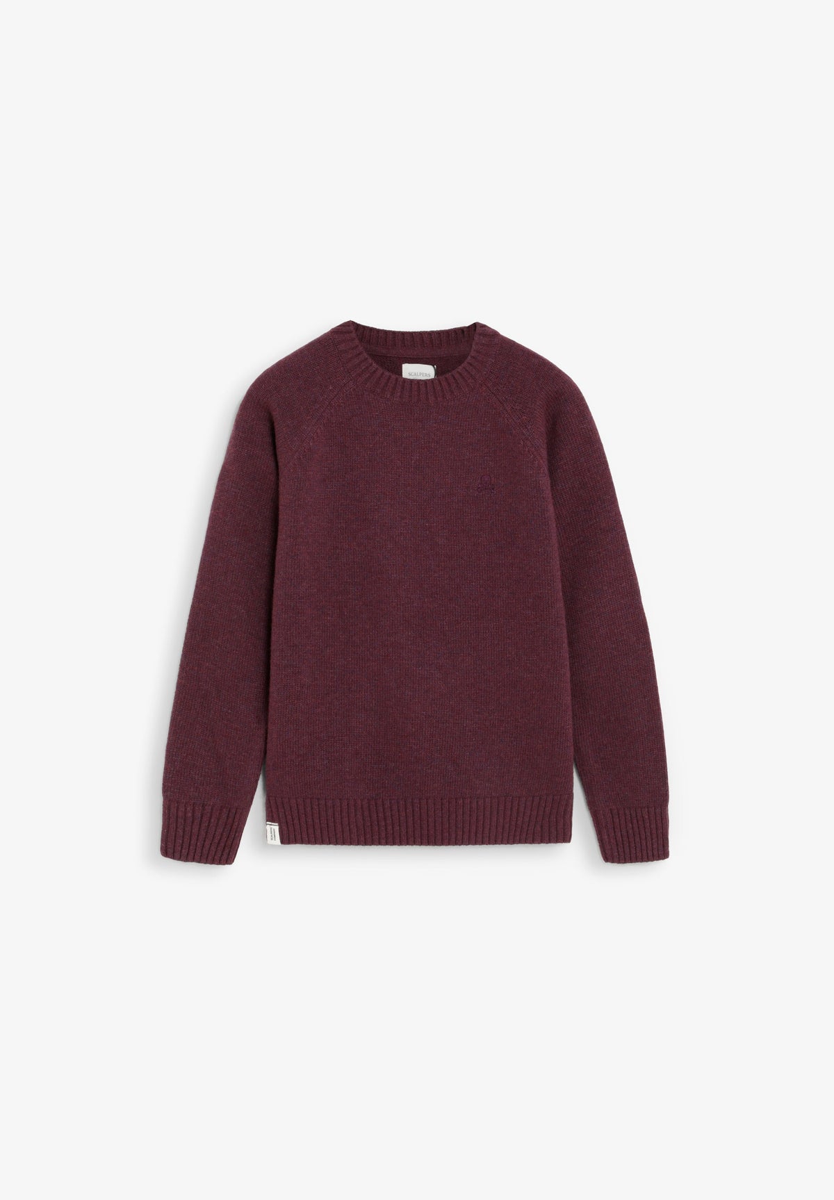 ROUND NECK WOOL SWEATER