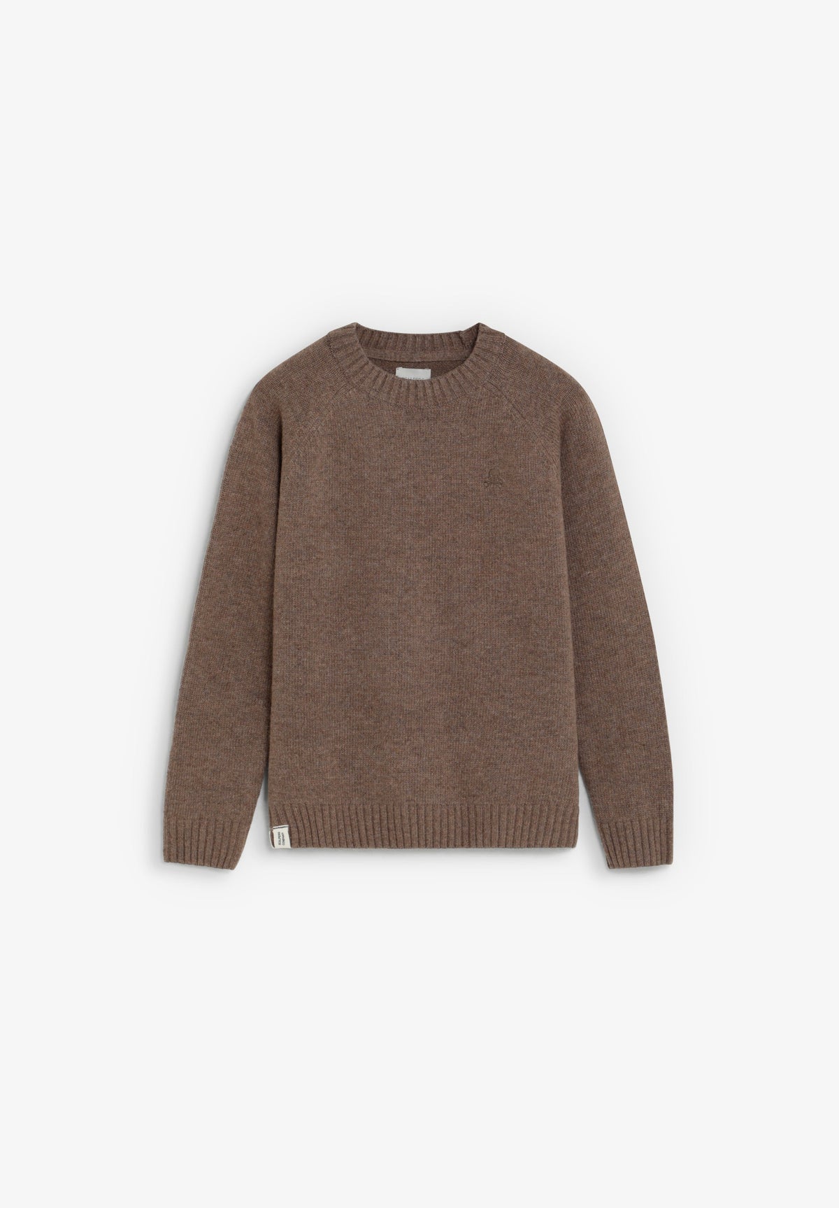 ROUND NECK WOOL SWEATER
