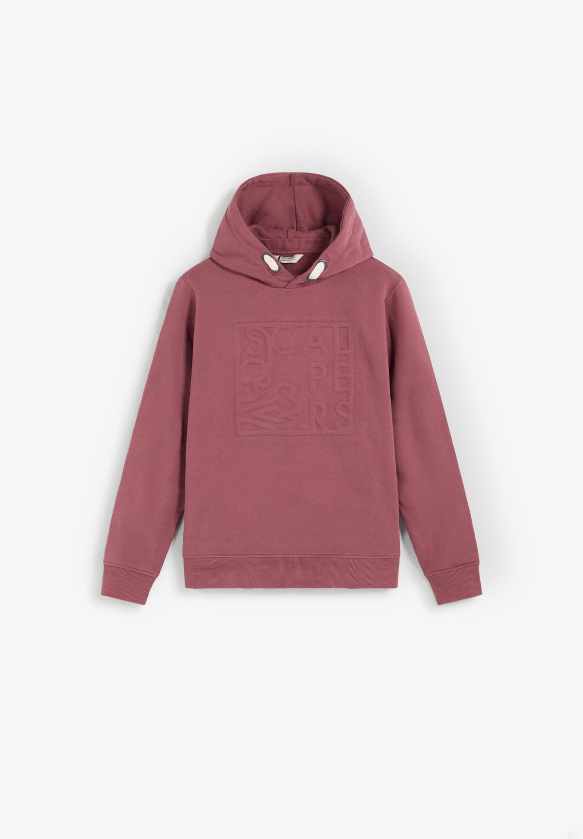 SWEATSHIRT WITH RAISED LOGO