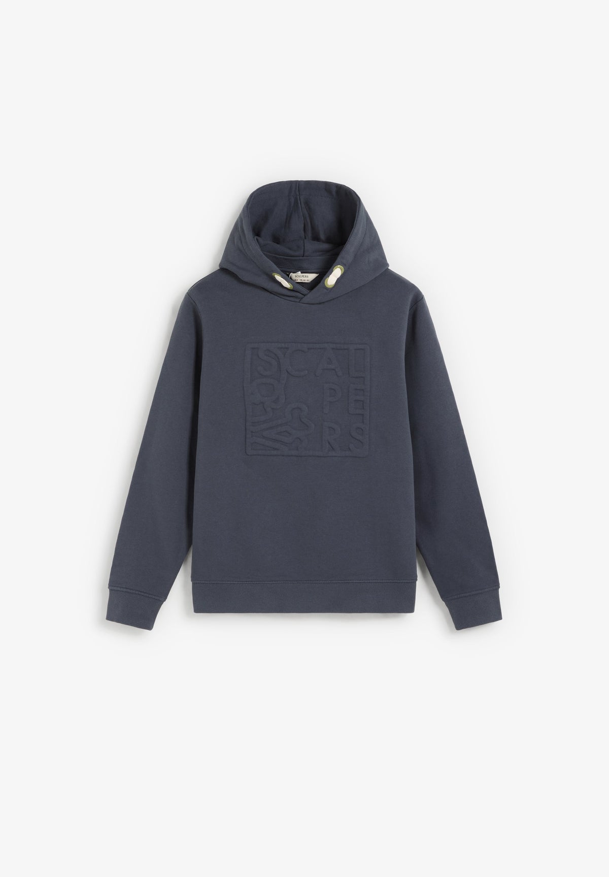 SWEATSHIRT WITH RAISED LOGO