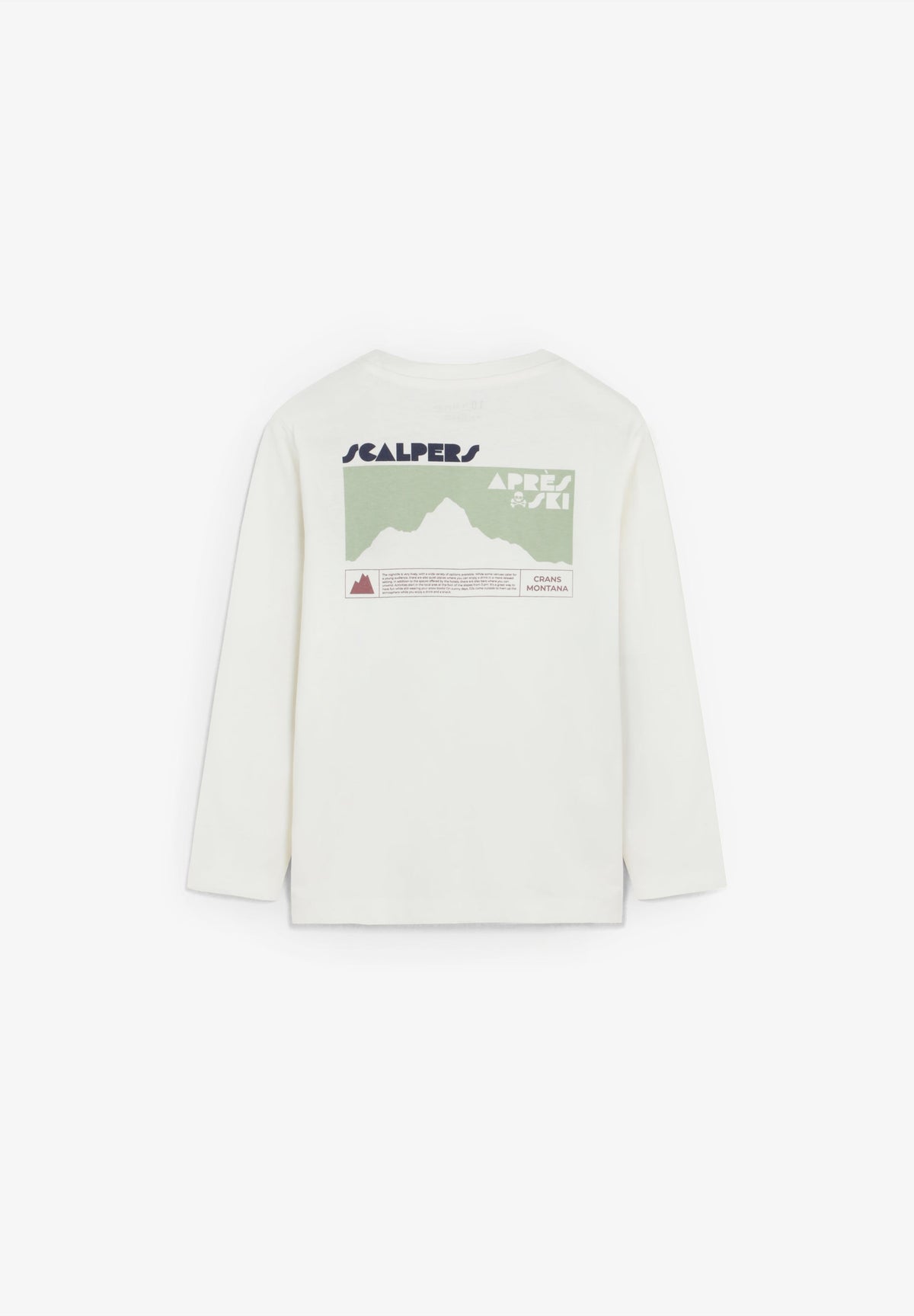 LONG SLEEVE PRINTED T-SHIRT