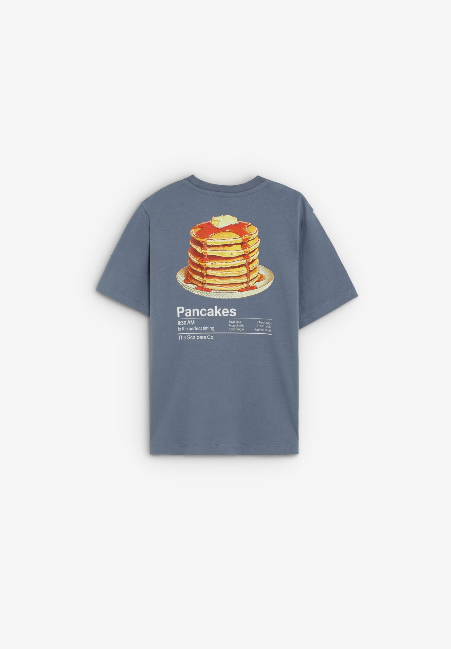 T-SHIRT WITH PANCAKE PRINT