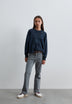 FLARED TROUSERS WITH SEAMS