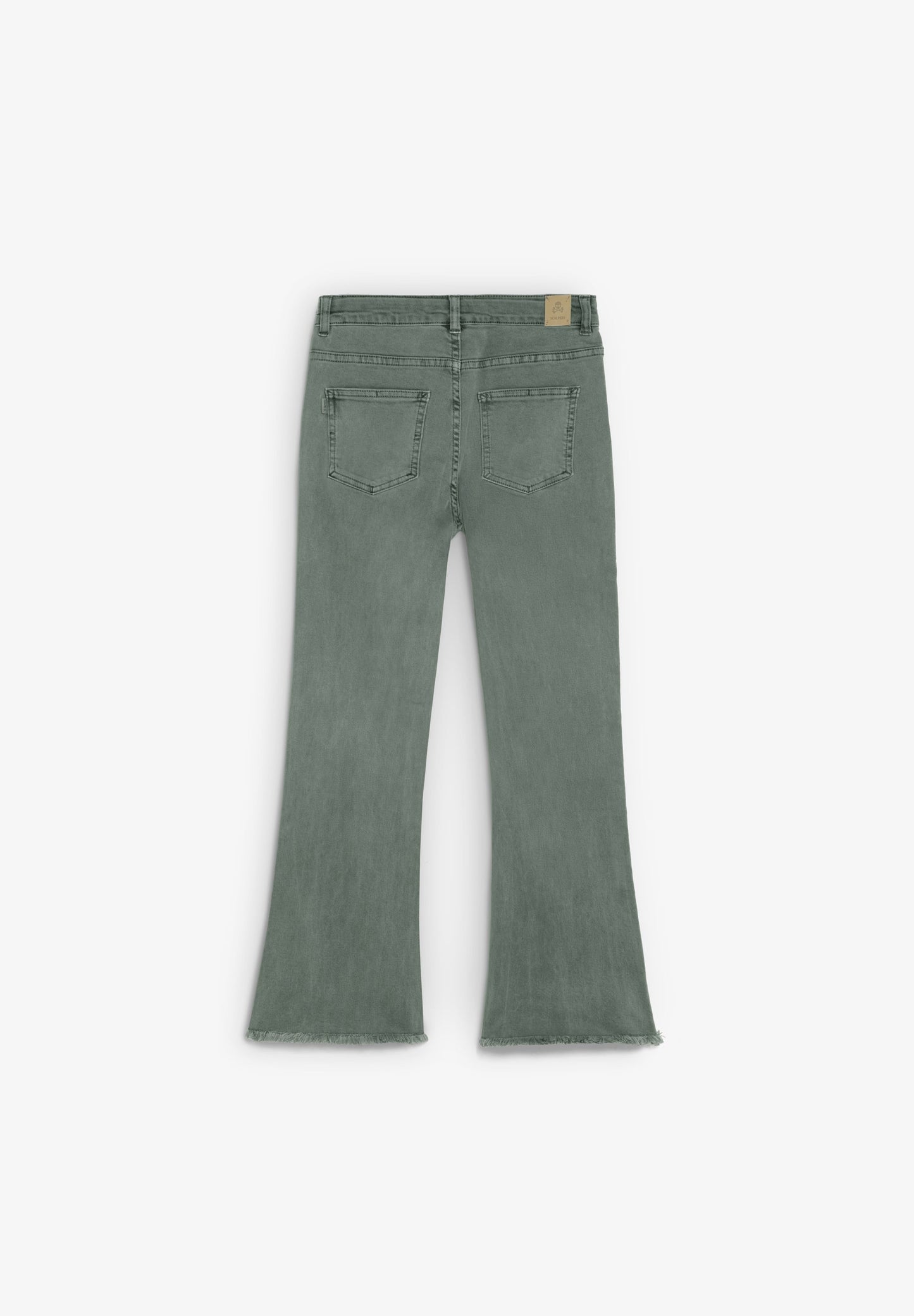 FLARED TROUSERS WITH SEAMS