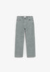 WIDE LEG ANIMAL-PRINT TROUSERS