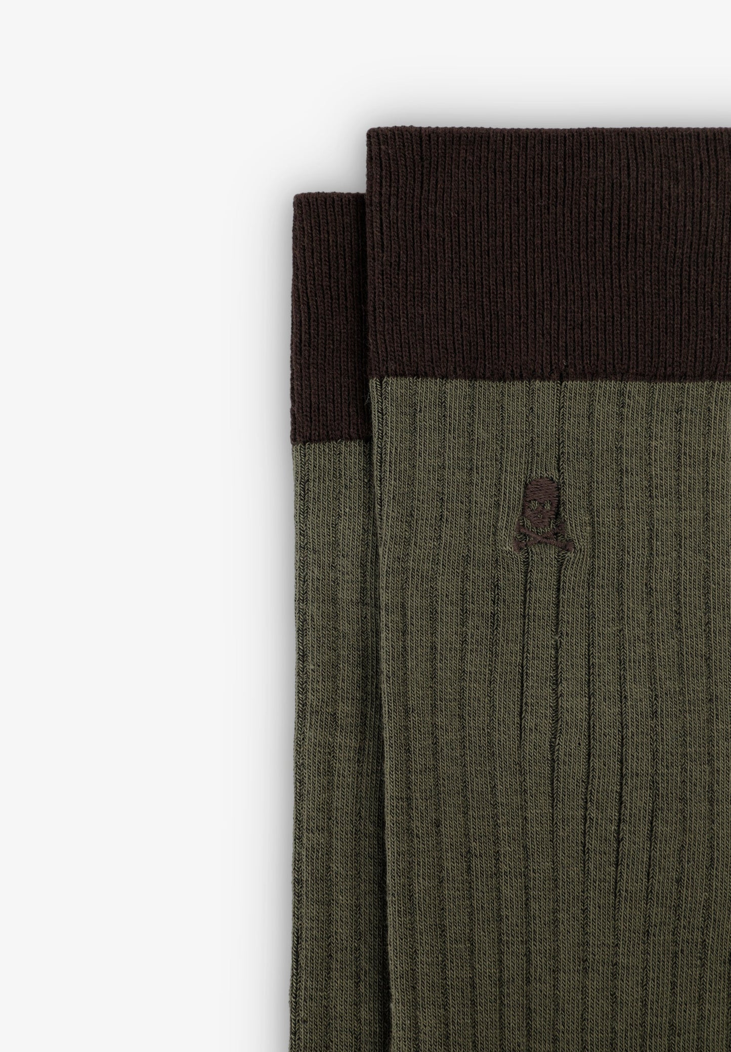 TWO-TONE RIBBED SOCKS