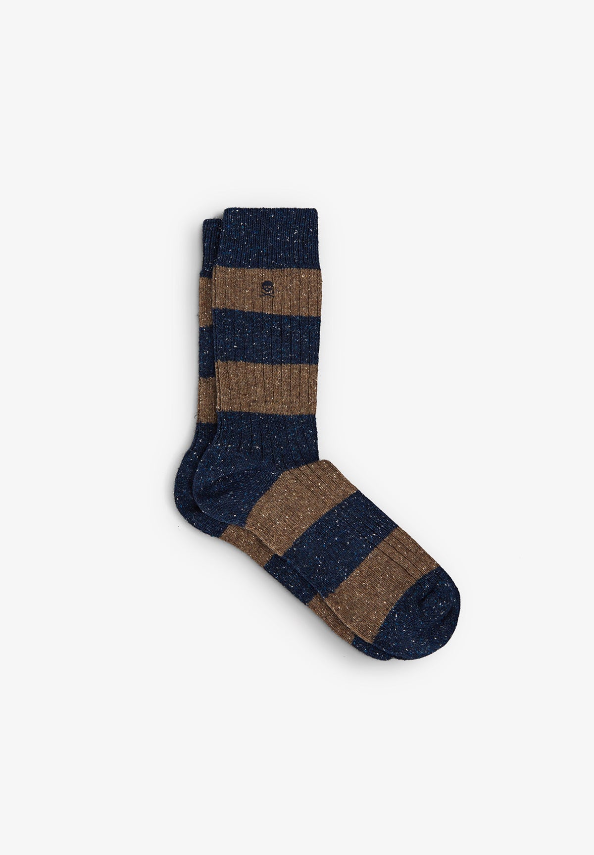 STRIPED RIBBED SOCKS