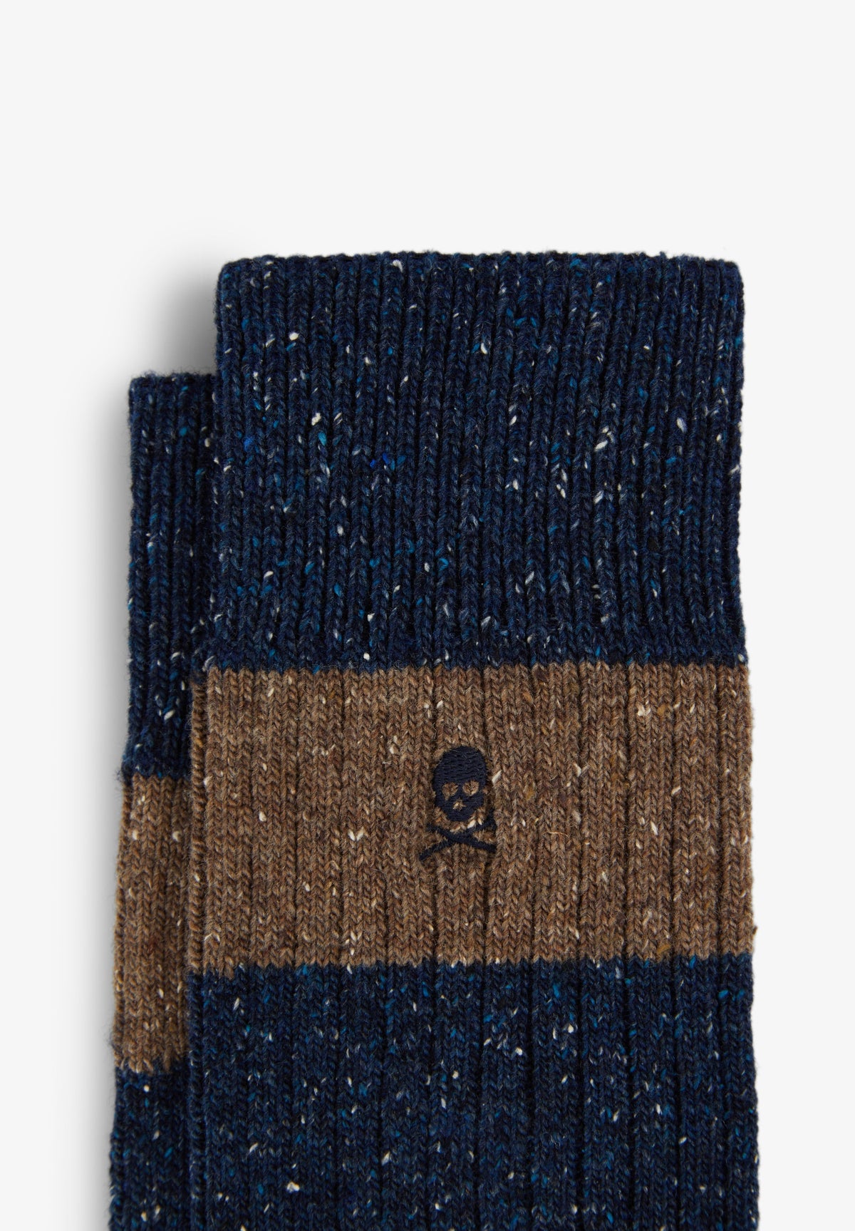 STRIPED RIBBED SOCKS