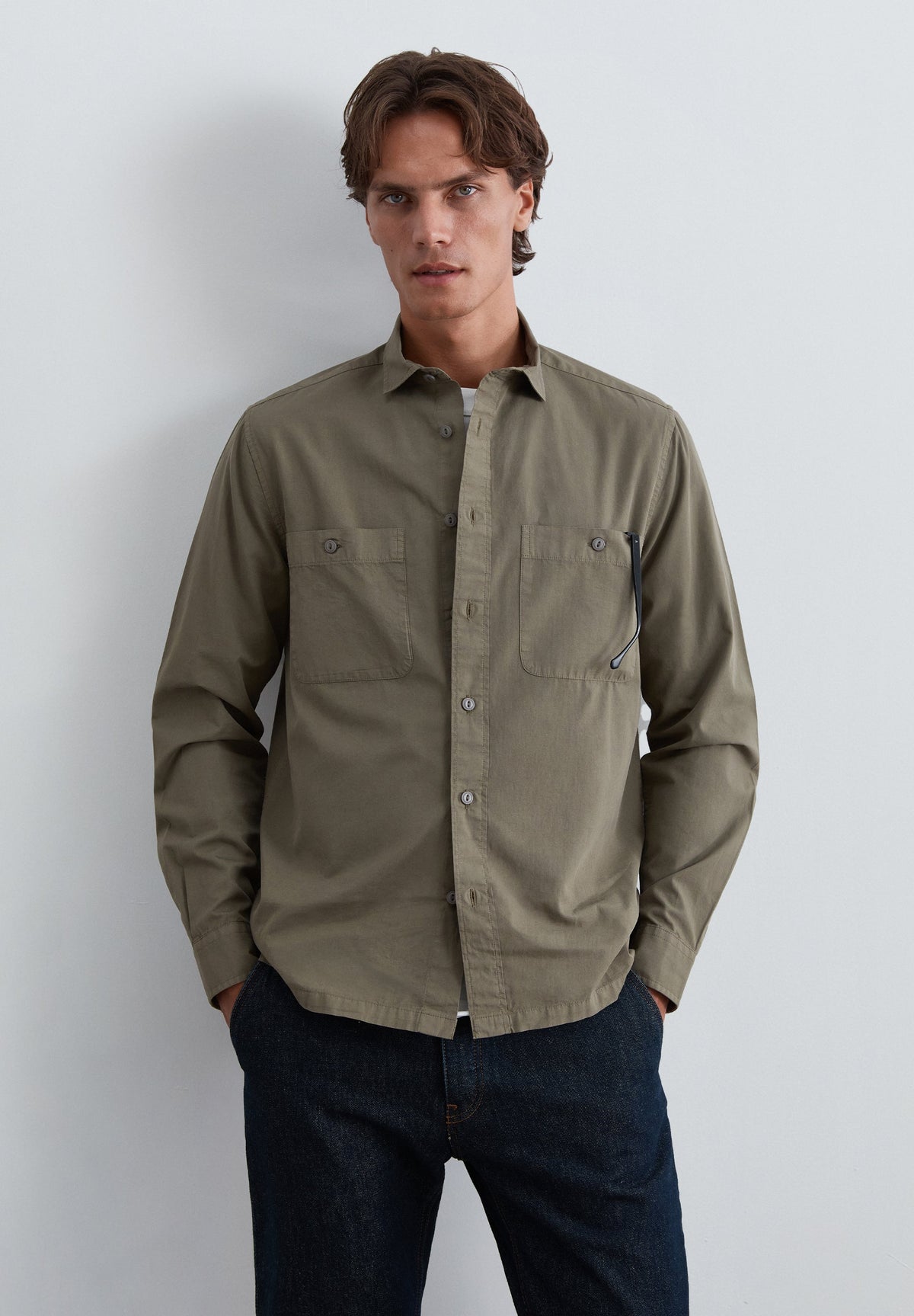 RELAXED FIT SHIRT WITH POCKETS