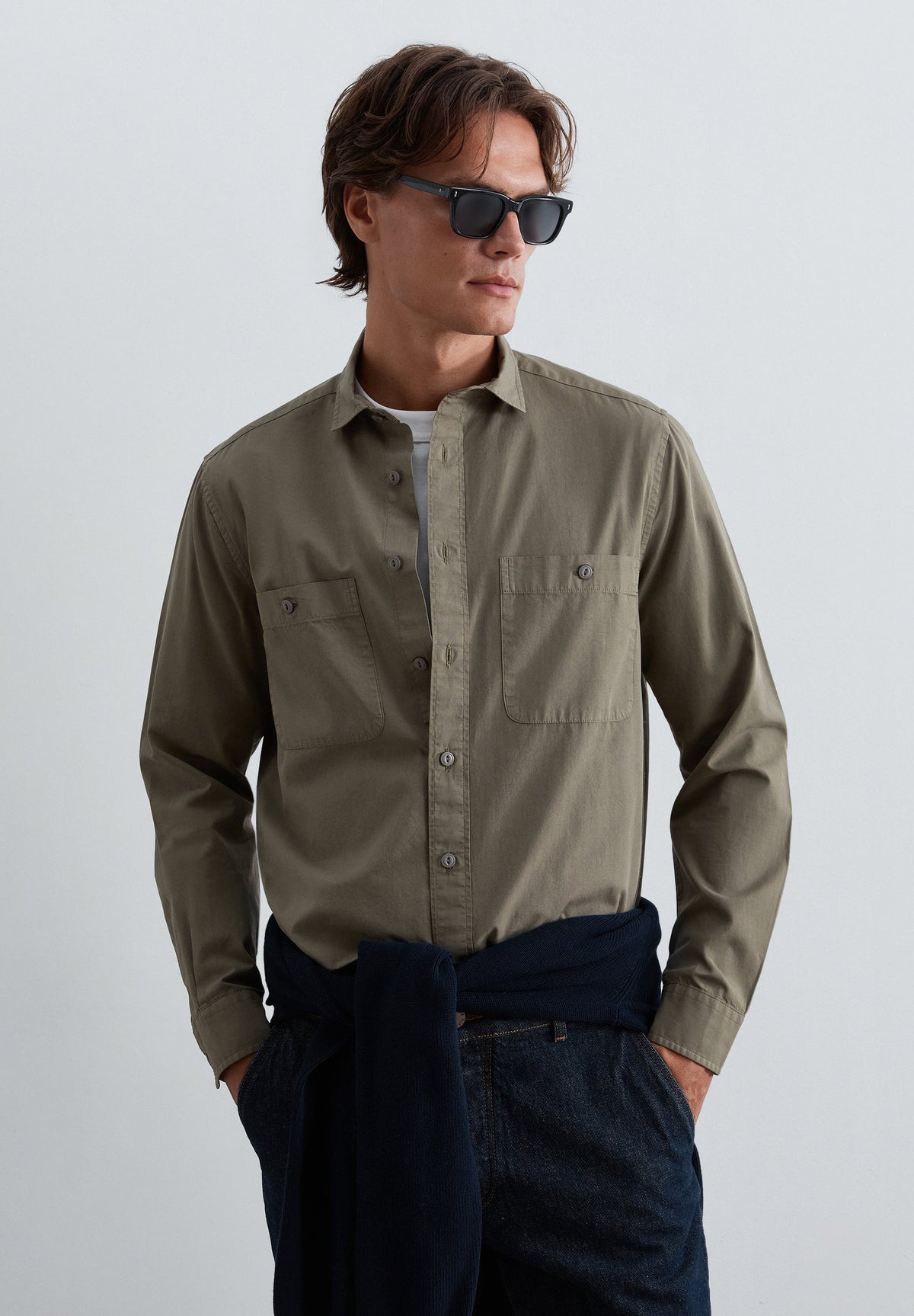 RELAXED FIT SHIRT WITH POCKETS
