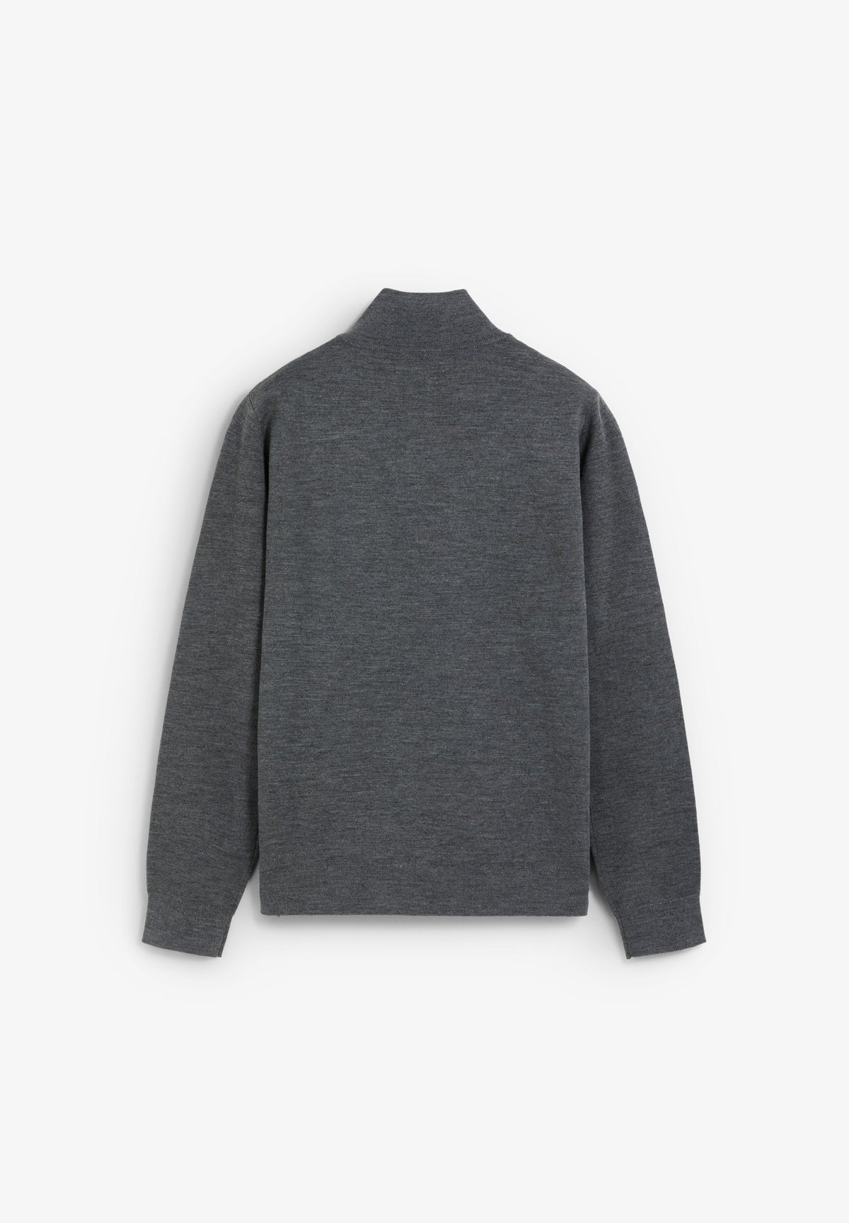 HALF-ZIP SWEATER WITH SKULL