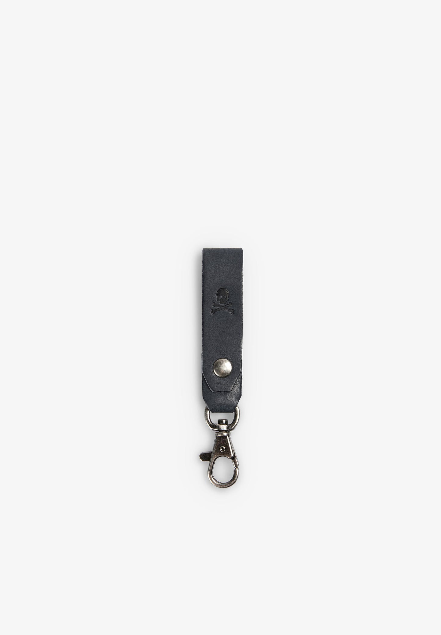 LEATHER CARABINER KEYCHAIN