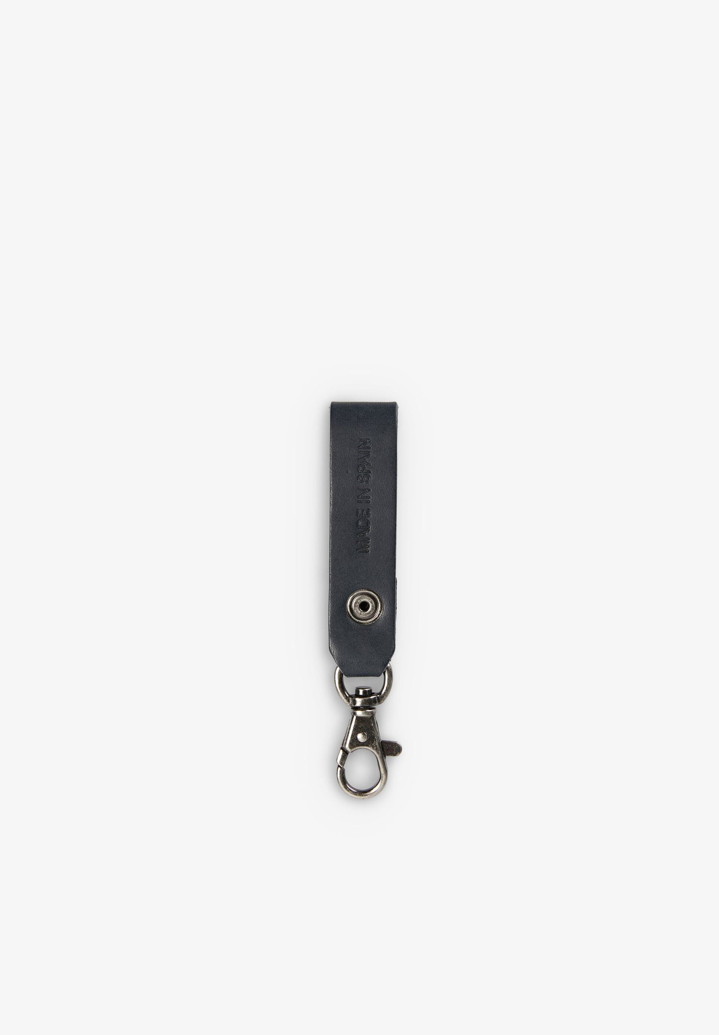 LEATHER CARABINER KEYCHAIN