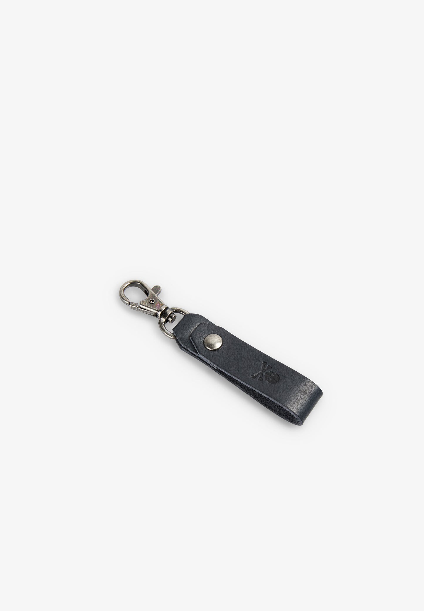 LEATHER CARABINER KEYCHAIN