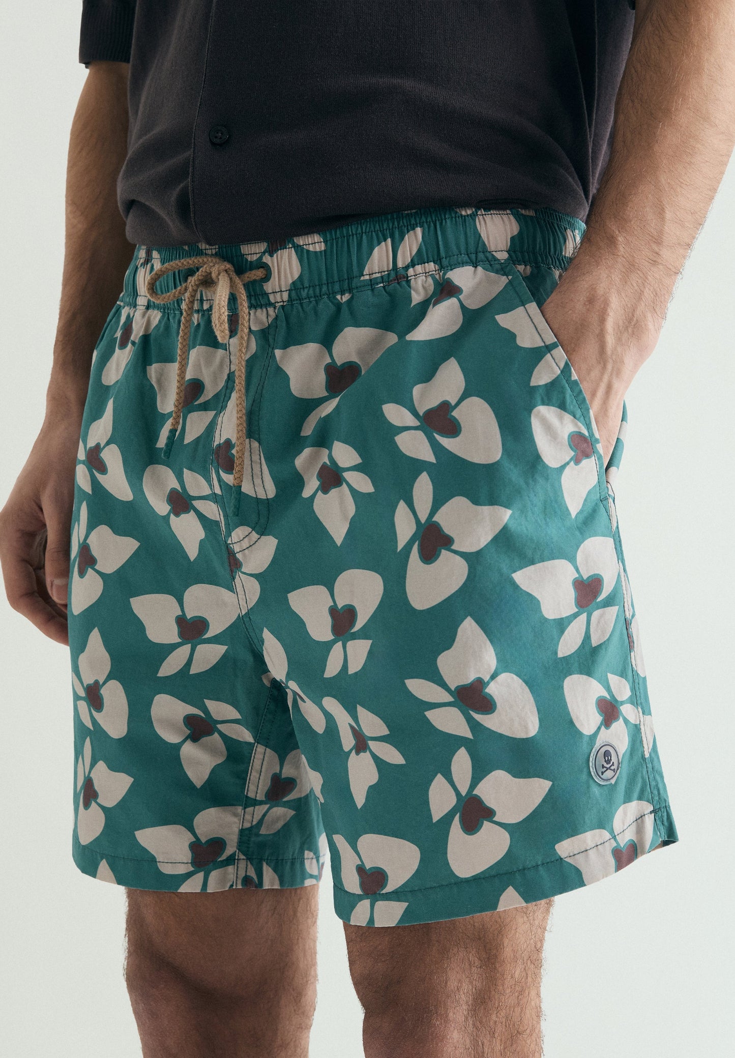 PRINTED SWIMMING TRUNKS
