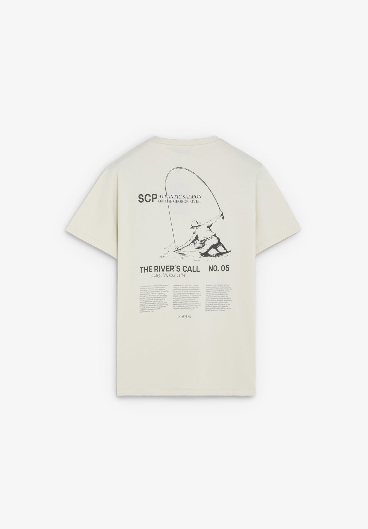 T-SHIRT WITH CONTRAST PRINT ON THE BACK