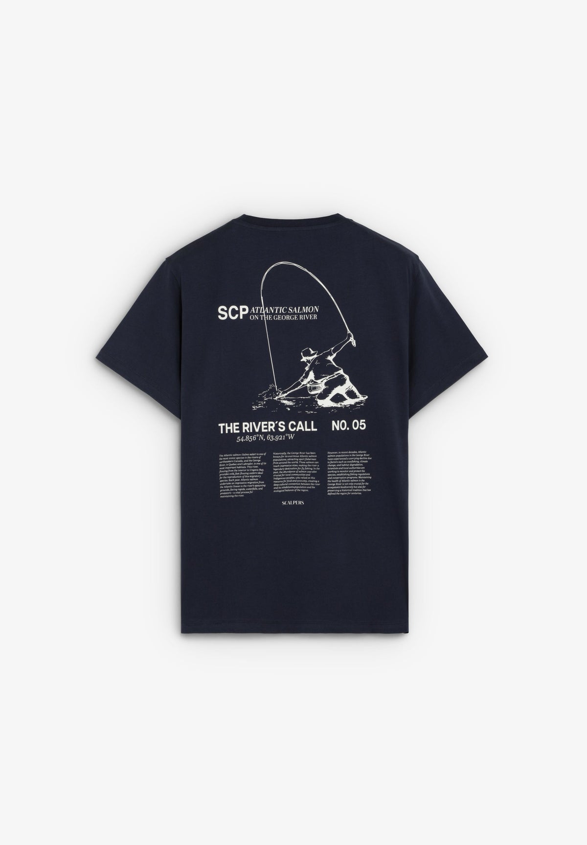 T-SHIRT WITH CONTRAST PRINT ON THE BACK