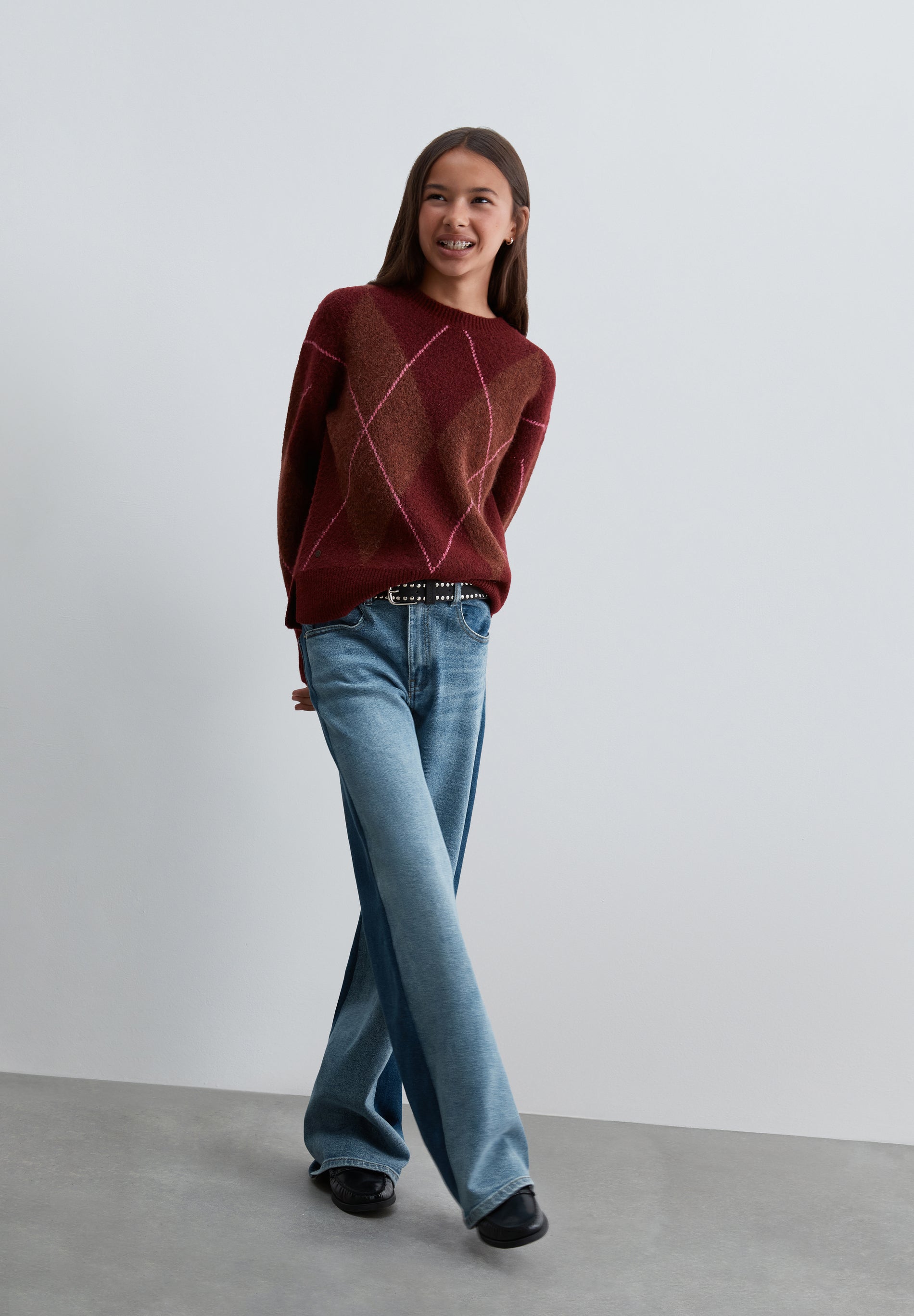 TWO-TONE JEANS