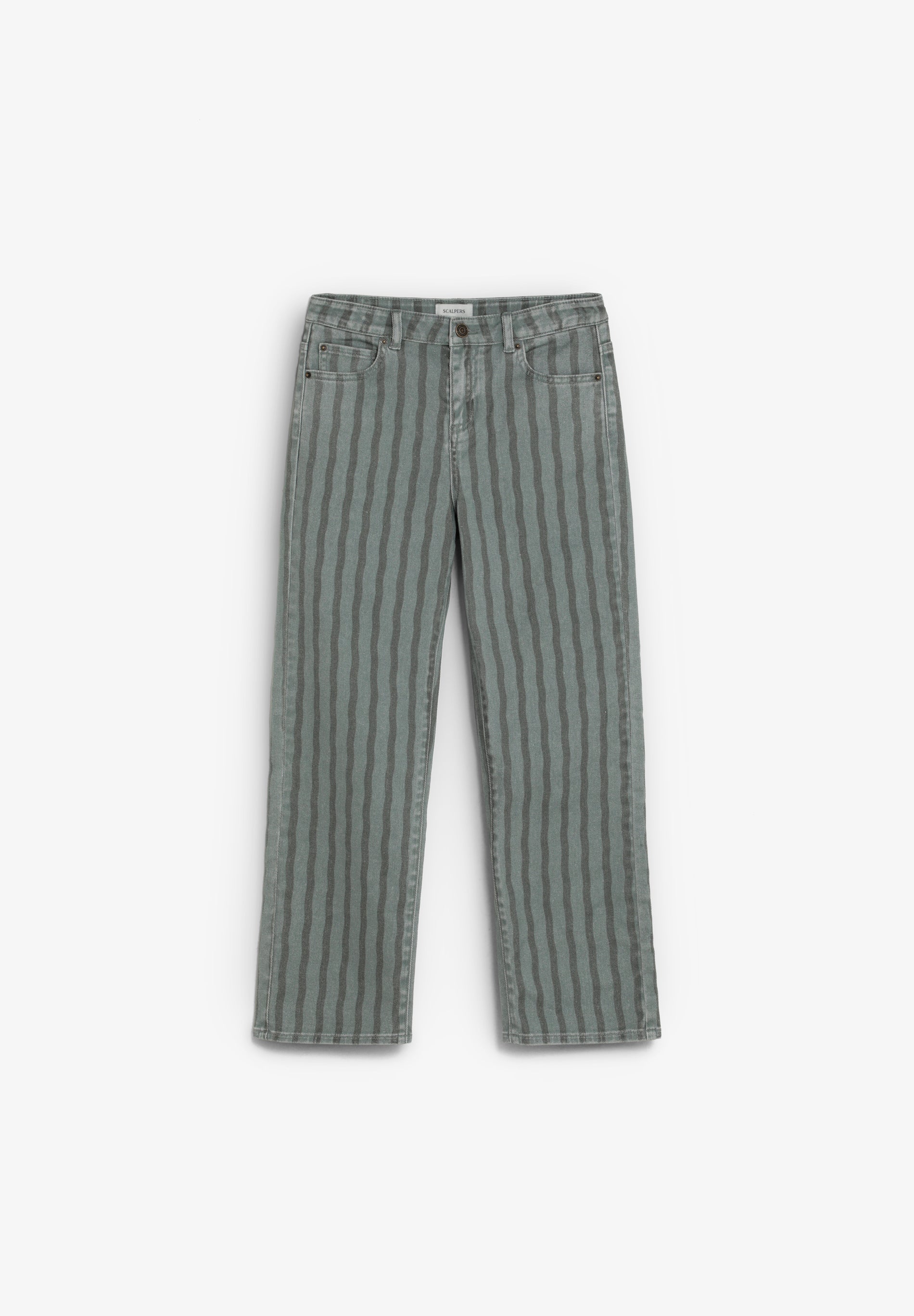SCALLOPED JEANS