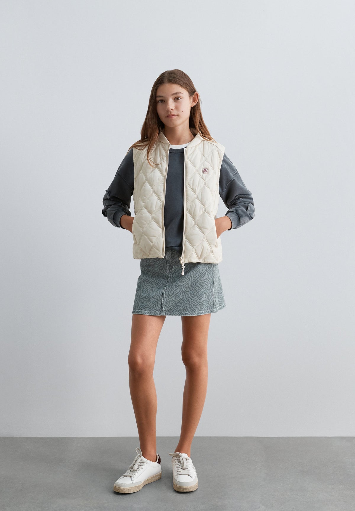 WATER-REPELLENT QUILTED WAISTCOAT