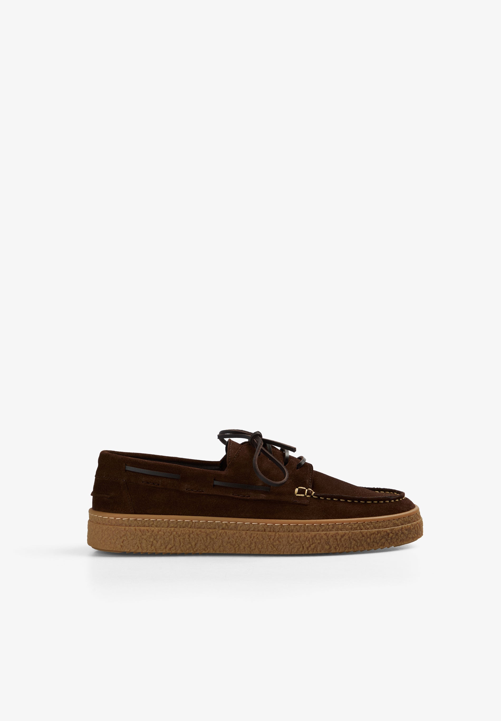 CONTRAST SOLE DECK SHOES