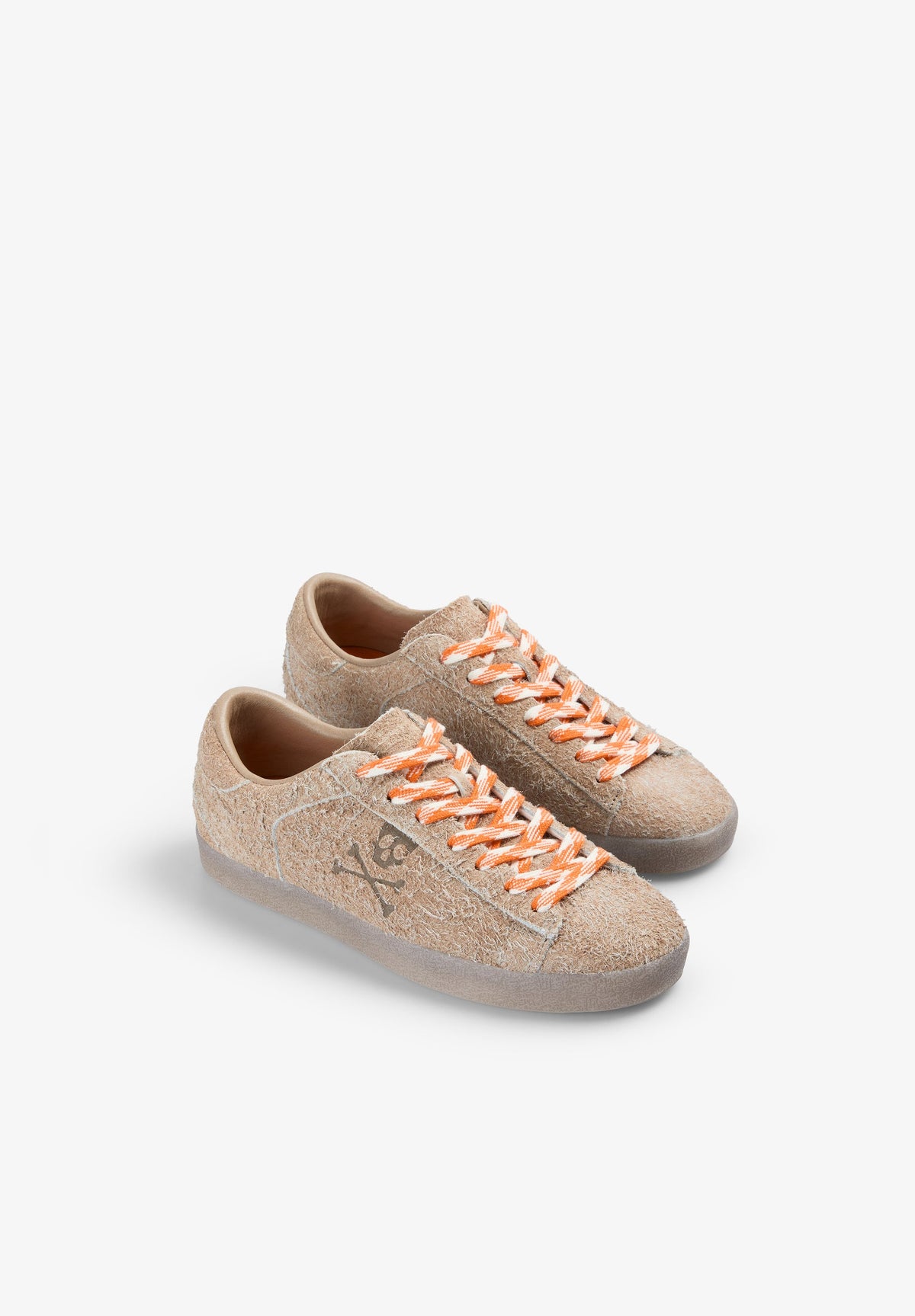 SUEDE SNEAKERS WITH SIDE SKULL