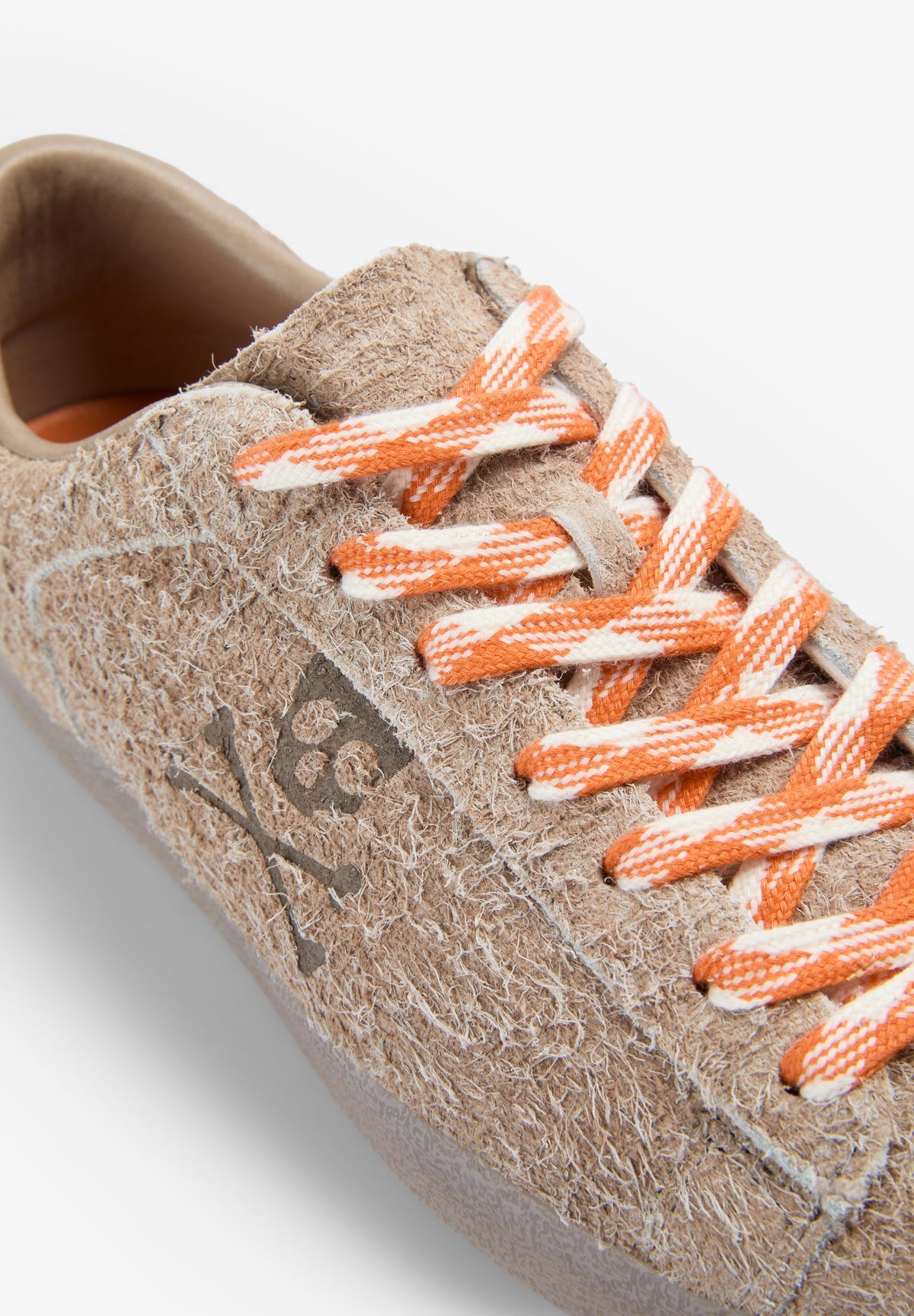 SUEDE SNEAKERS WITH SIDE SKULL