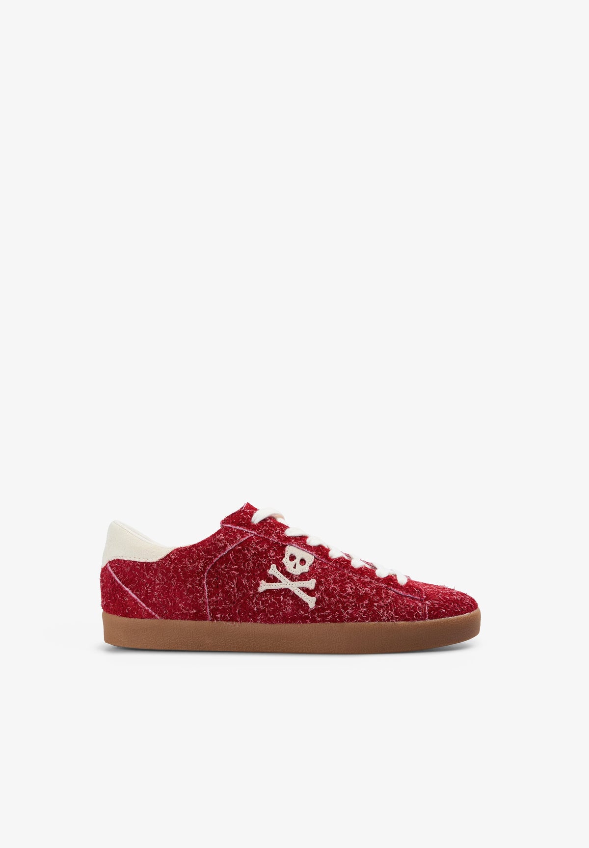 SUEDE SNEAKERS WITH SIDE SKULL