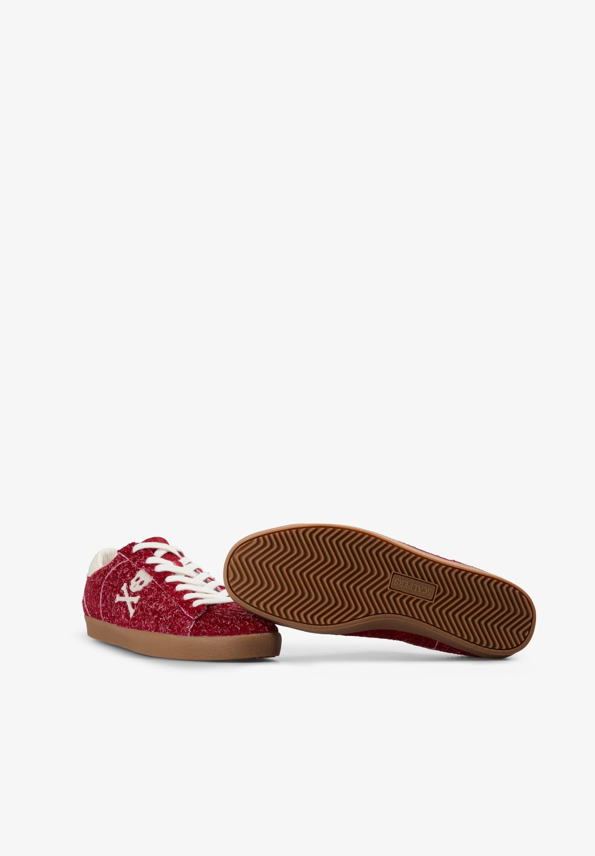 SUEDE SNEAKERS WITH SIDE SKULL