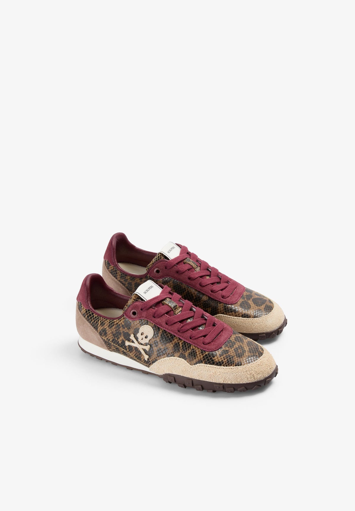 MATCHING ANIMAL-PRINT SNEAKERS